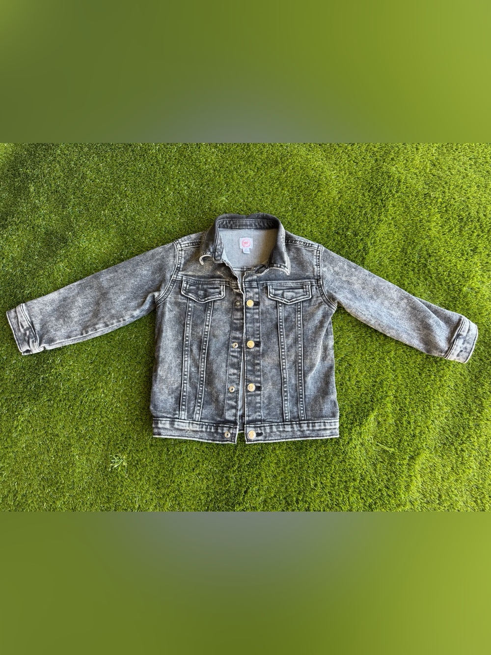 Wonder Nation Toddler Black Jean Jacket Size 4T NWOT Boys Girls Unisex Casual